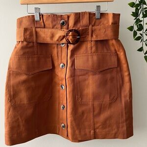 Paper bag Style Skirt